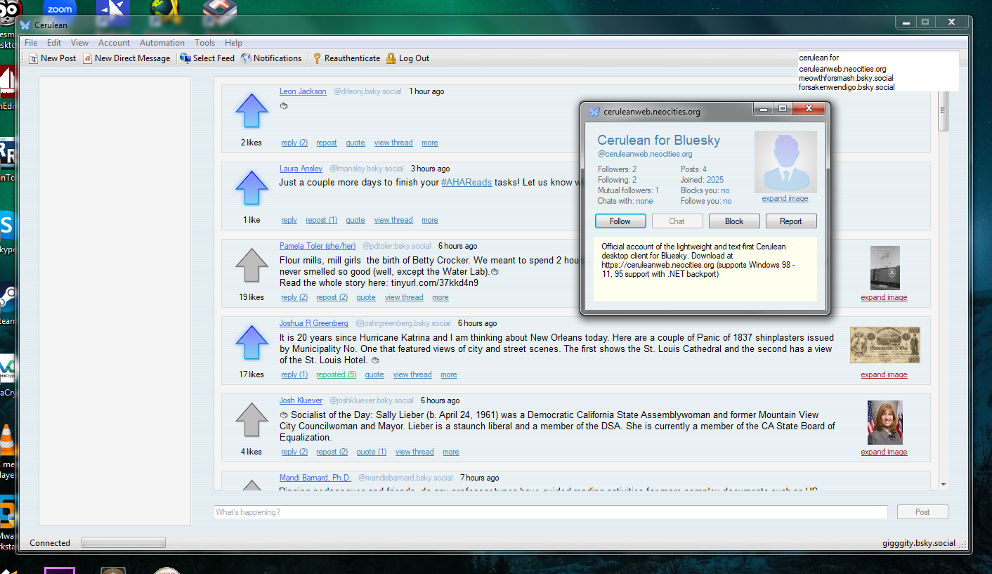 Cerulean Screenshot